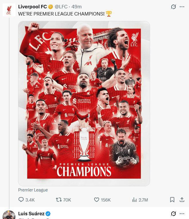 包含克洛普执教效果显著，利物浦连胜稳居榜首的词条